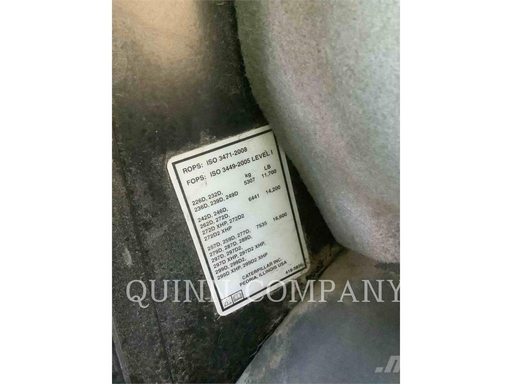 CAT 272D XHP Krautuvai su šoniniu pasukimu