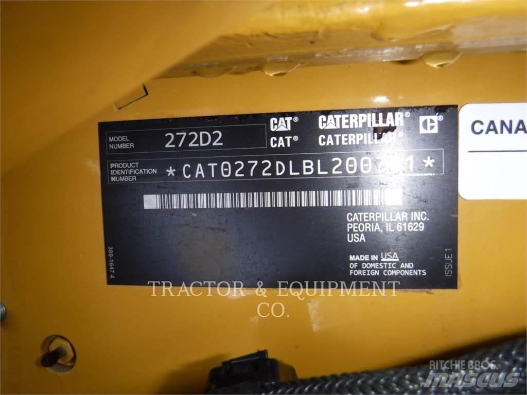 CAT 272D2 H2CB Krautuvai su šoniniu pasukimu