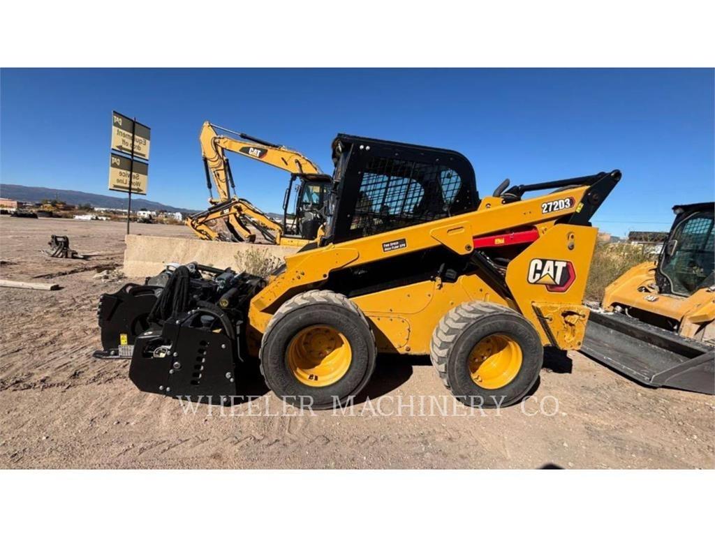 CAT 272D3 C3HF Krautuvai su šoniniu pasukimu