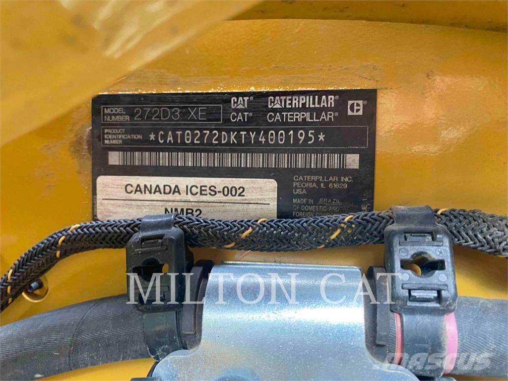CAT 272D3XE Krautuvai su šoniniu pasukimu