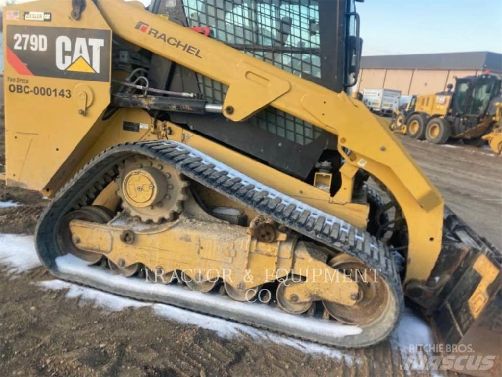 CAT 279D Krautuvai su šoniniu pasukimu