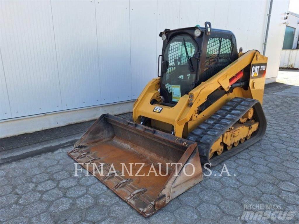 CAT 279D Krautuvai su šoniniu pasukimu