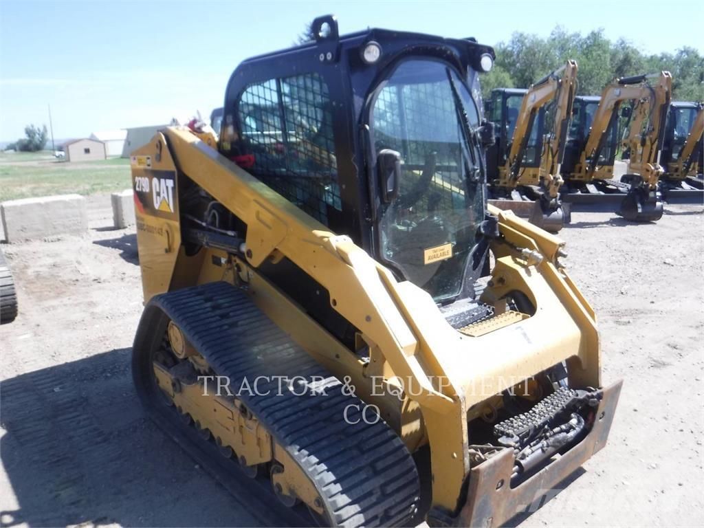 CAT 279D Krautuvai su šoniniu pasukimu