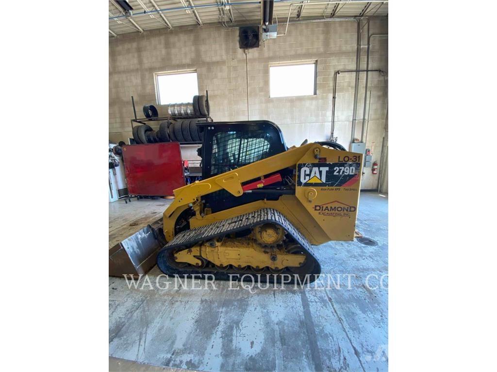 CAT 279D Krautuvai su šoniniu pasukimu
