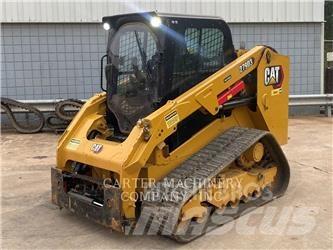 CAT 279D3 Krautuvai su šoniniu pasukimu