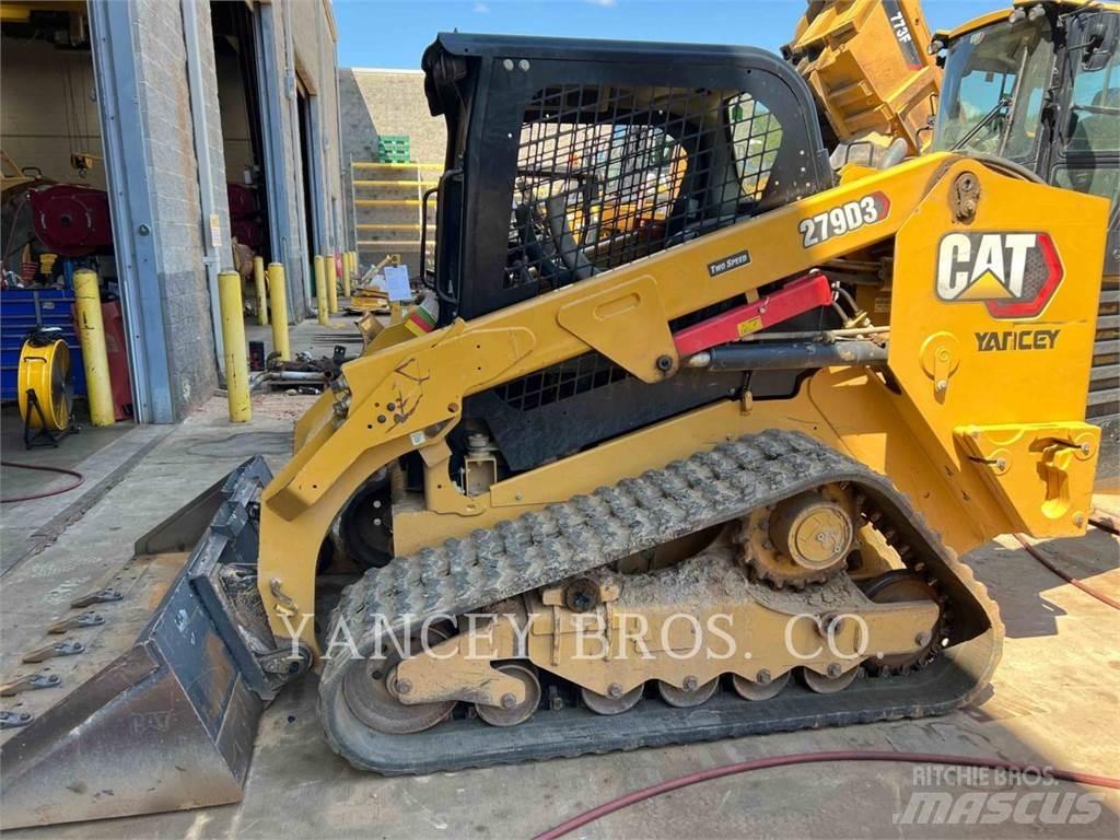 CAT 279D3 Krautuvai su šoniniu pasukimu
