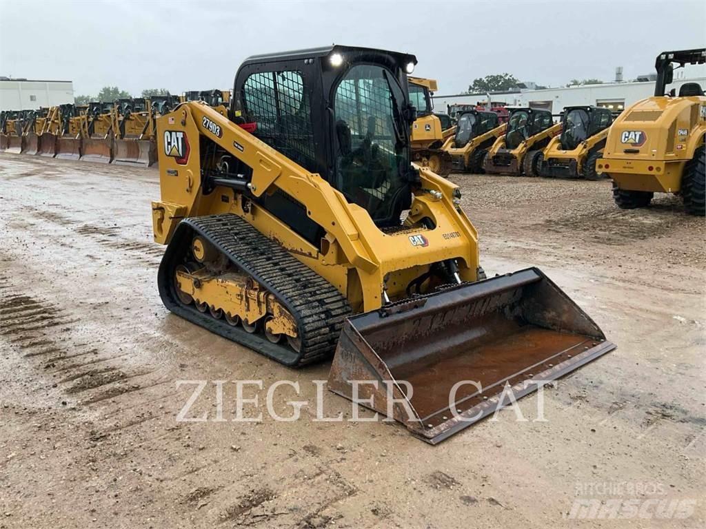 CAT 279D3 Vikšriniai krautuvai