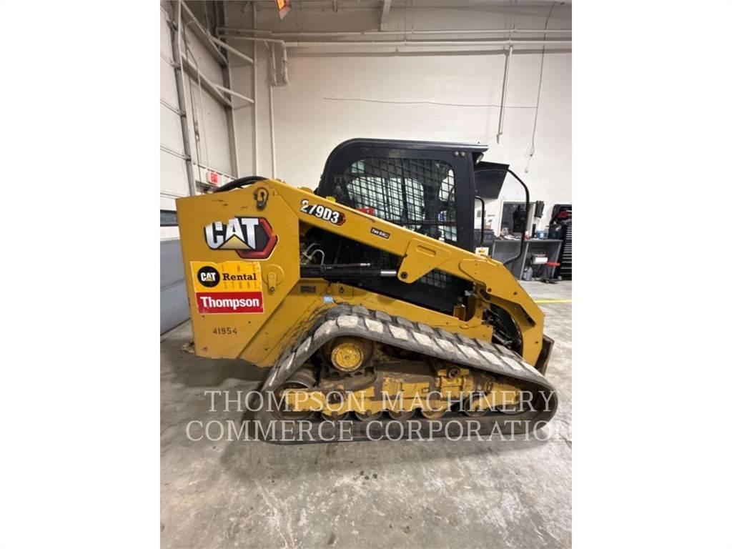 CAT 279D3 Krautuvai su šoniniu pasukimu