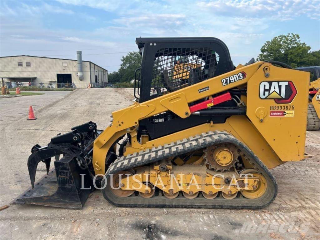 CAT 279D3 Krautuvai su šoniniu pasukimu