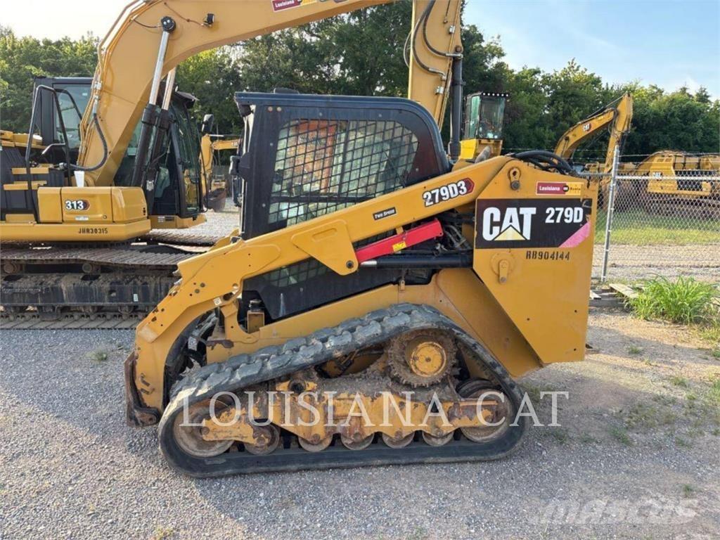 CAT 279D3 Krautuvai su šoniniu pasukimu