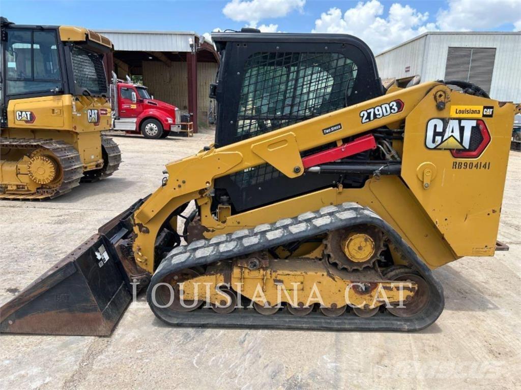 CAT 279D3 Krautuvai su šoniniu pasukimu