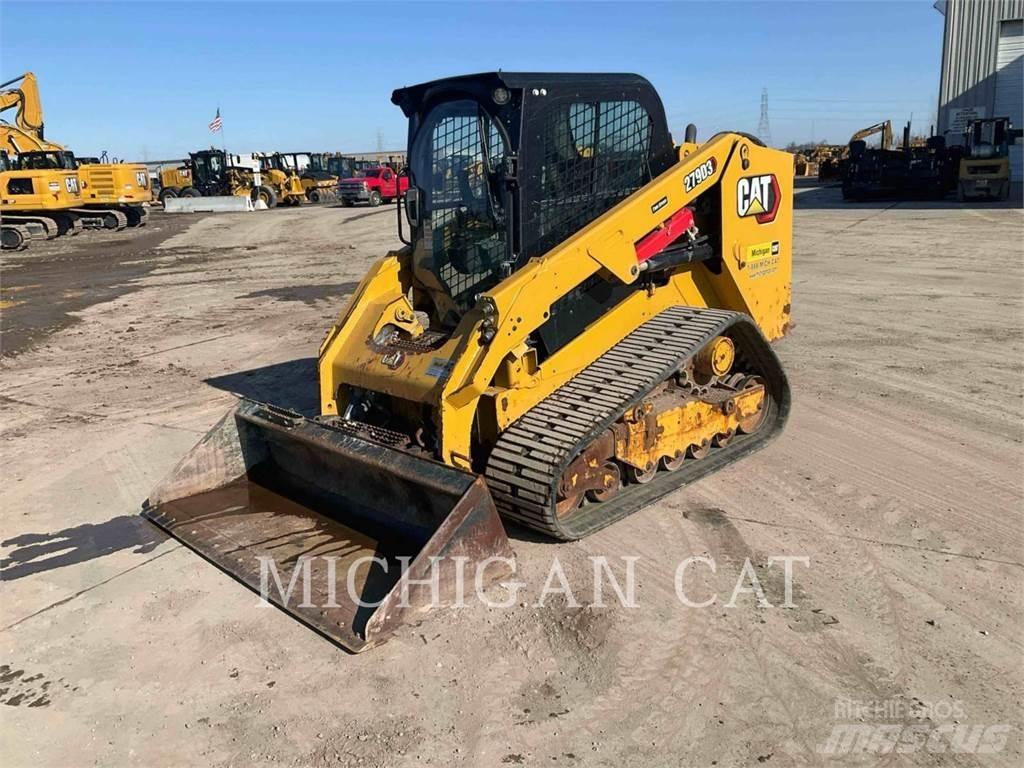 CAT 279D3 AQB Krautuvai su šoniniu pasukimu