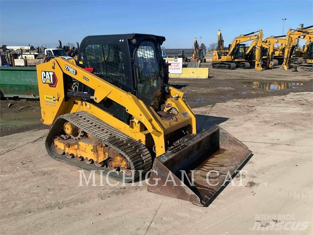 CAT 279D3 AQB Krautuvai su šoniniu pasukimu