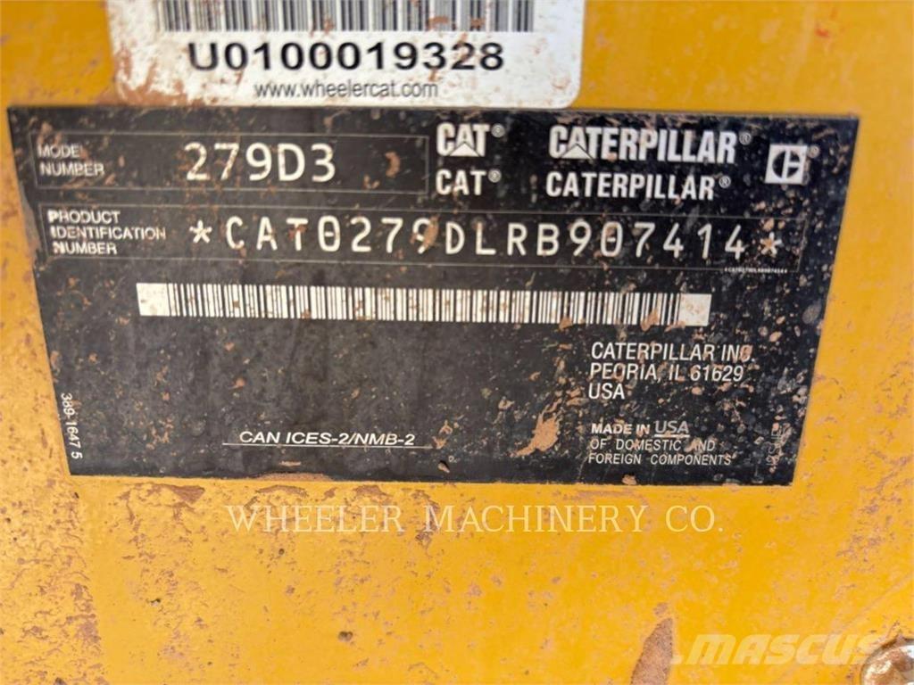 CAT 279D3 C3H2 Vikšriniai krautuvai