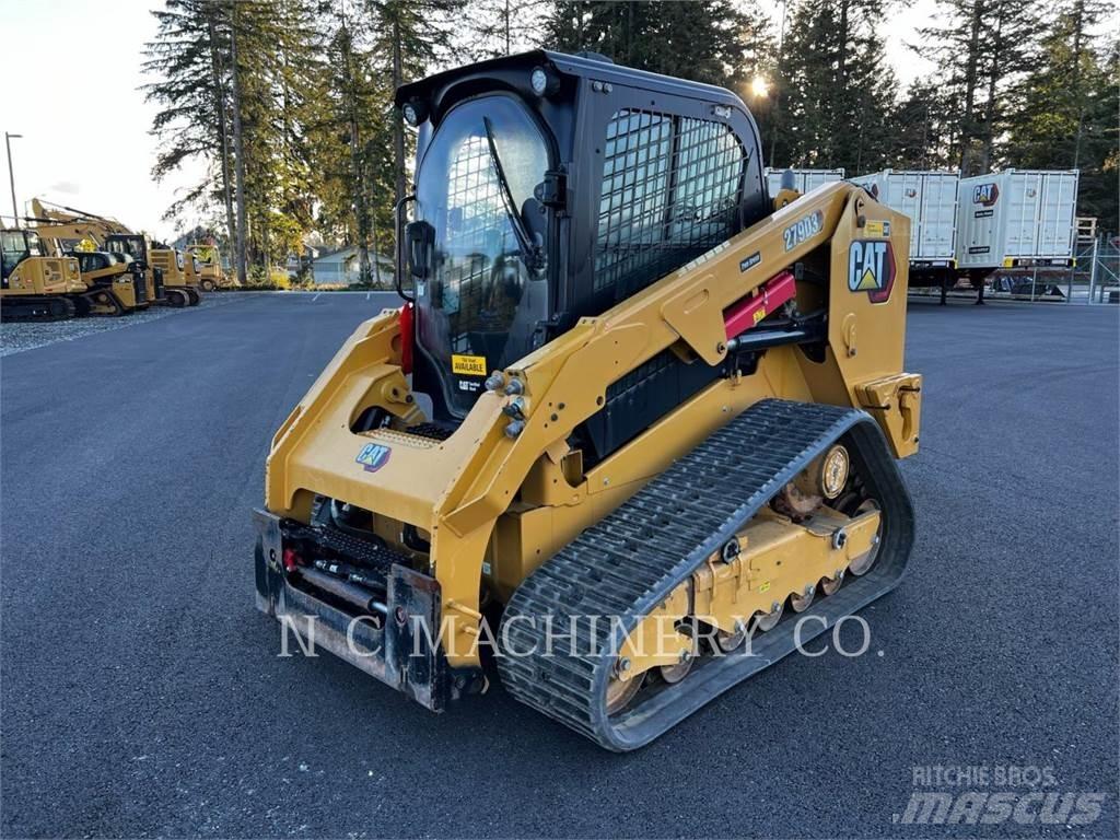 CAT 279D3 H2CB Krautuvai su šoniniu pasukimu