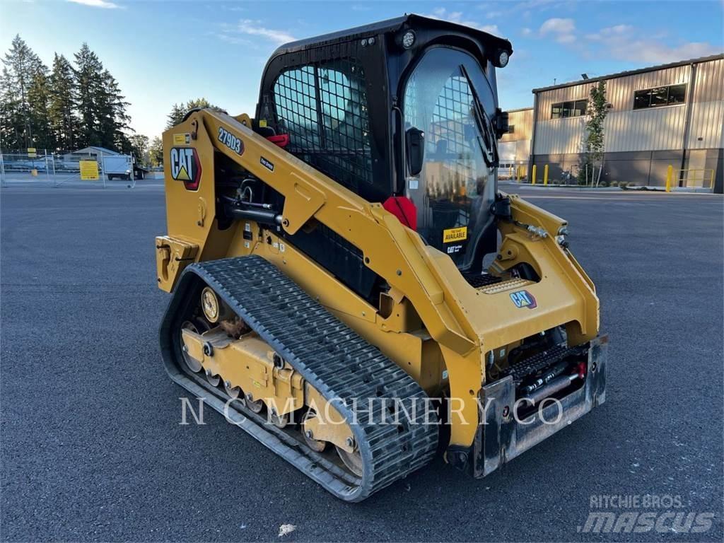 CAT 279D3 H2CB Krautuvai su šoniniu pasukimu