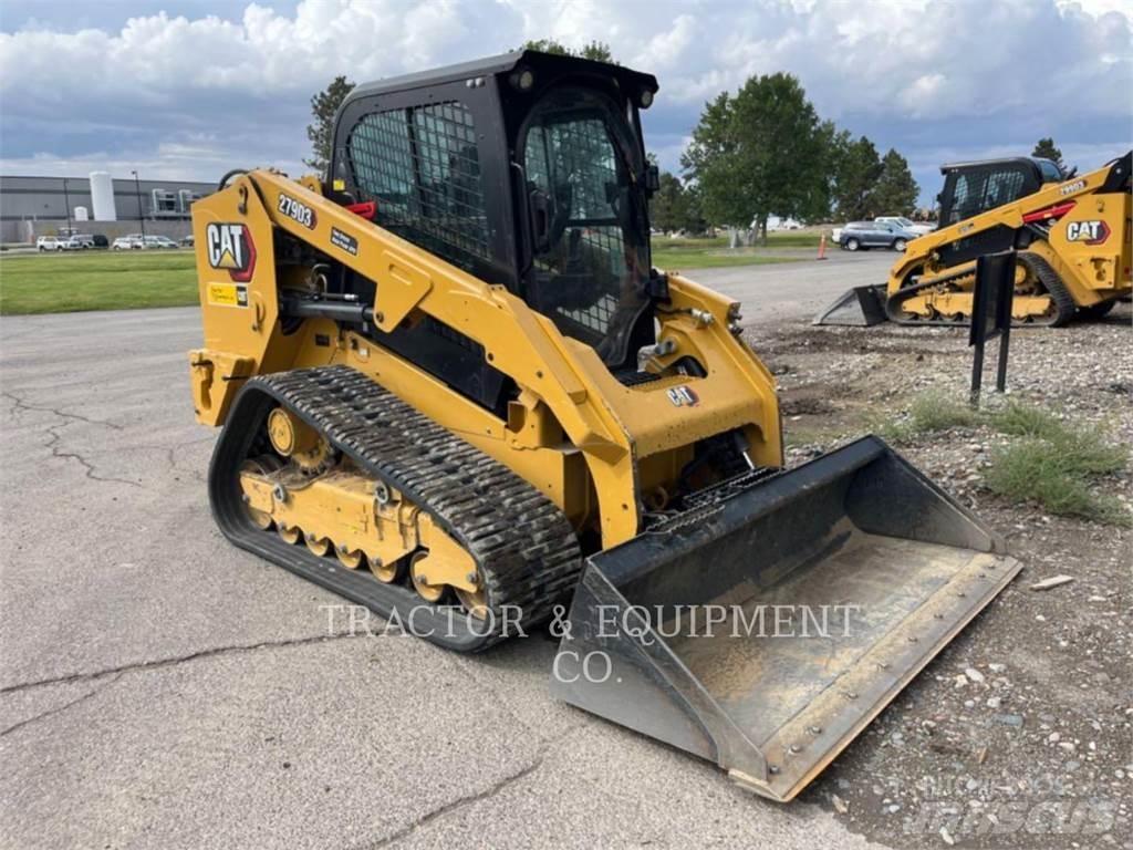 CAT 279D3 H3CB Krautuvai su šoniniu pasukimu