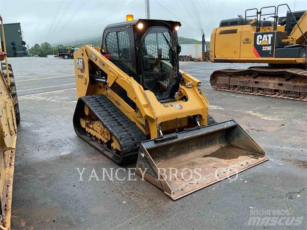 CAT 279D3 HF Krautuvai su šoniniu pasukimu