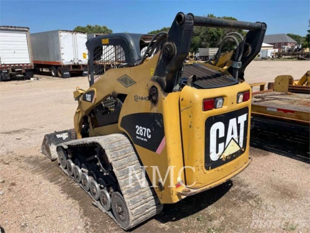 CAT 287C Krautuvai su šoniniu pasukimu