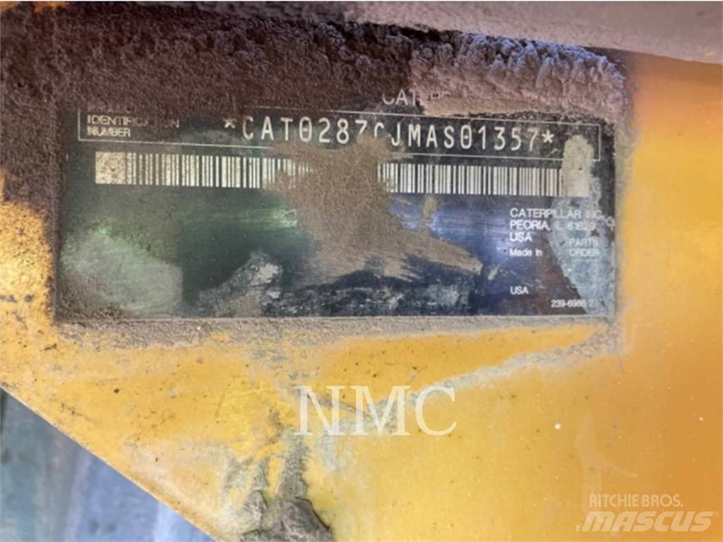 CAT 287C Krautuvai su šoniniu pasukimu