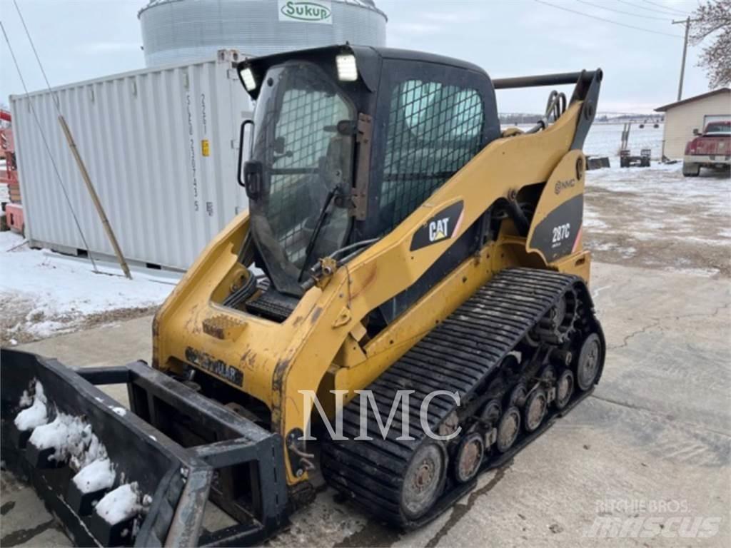 CAT 287C Krautuvai su šoniniu pasukimu