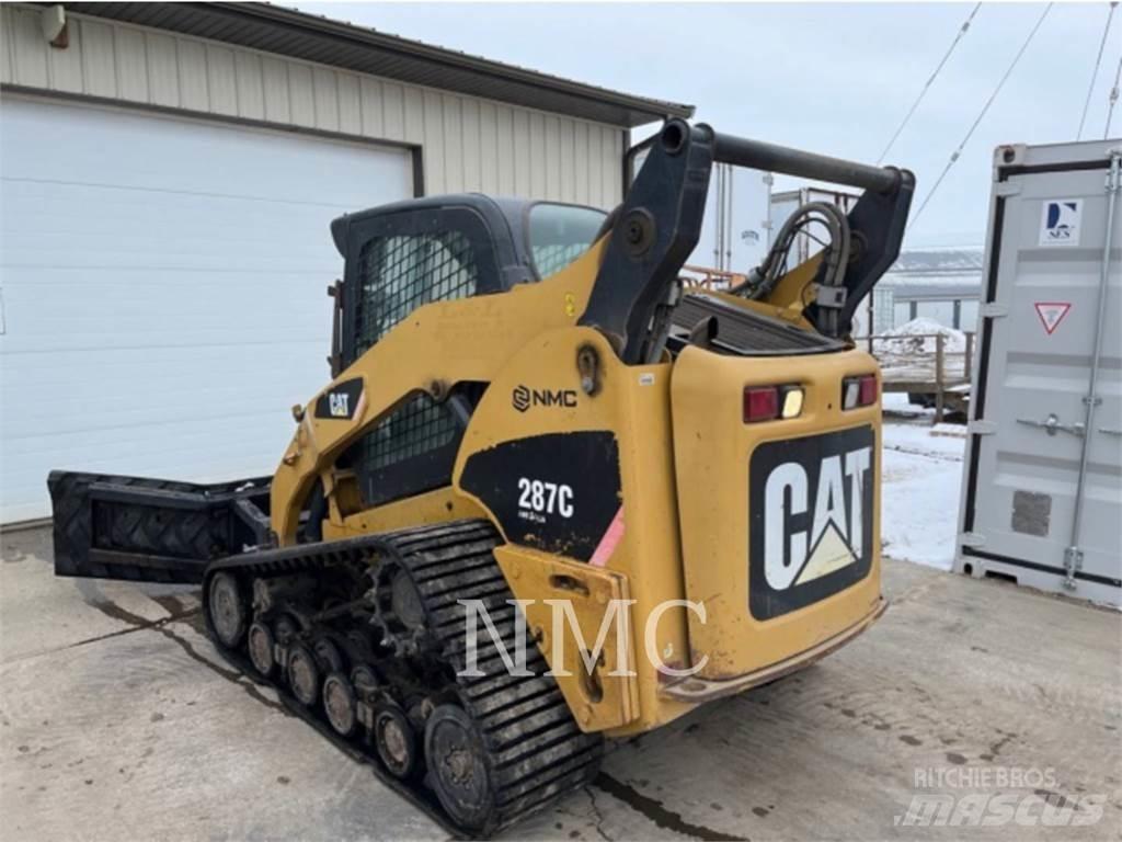 CAT 287C Krautuvai su šoniniu pasukimu