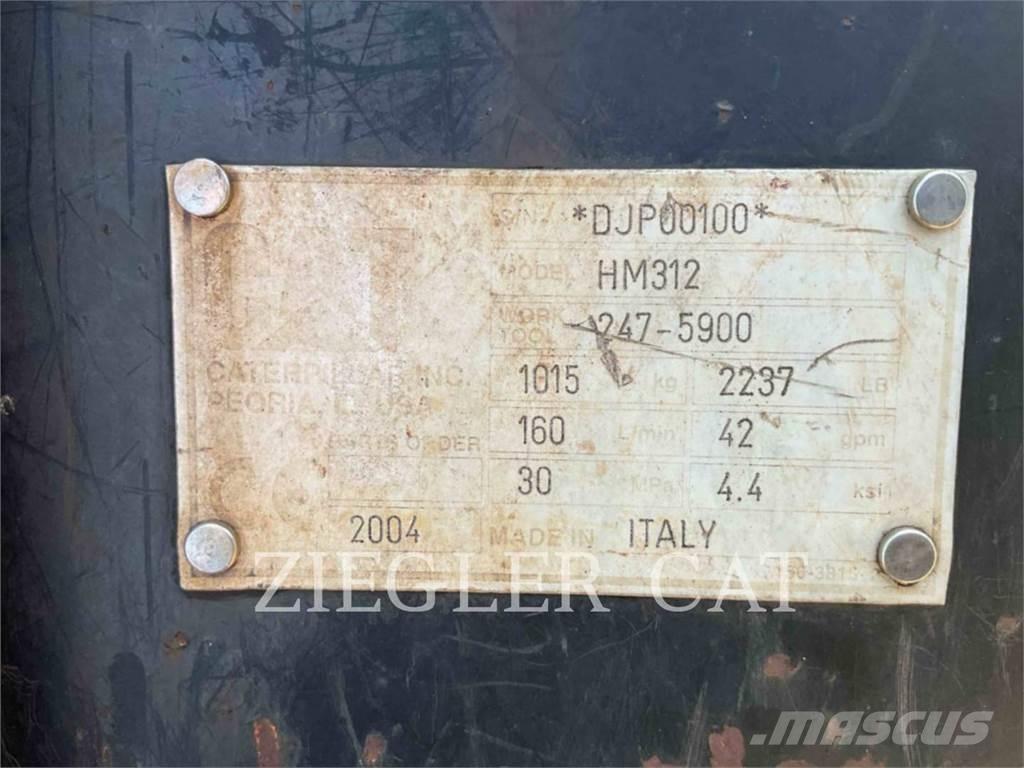 CAT 287C Vikšriniai krautuvai