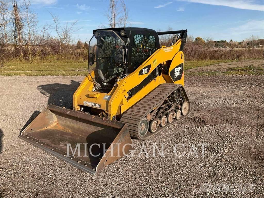 CAT 287C2 A2Q Krautuvai su šoniniu pasukimu