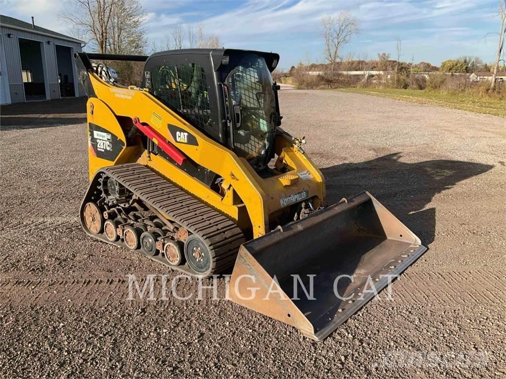 CAT 287C2 A2Q Krautuvai su šoniniu pasukimu