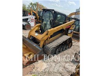 CAT 287D Krautuvai su šoniniu pasukimu