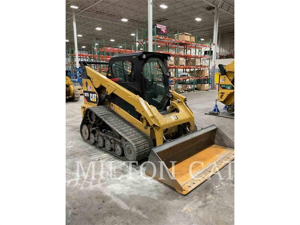 CAT 287D Krautuvai su šoniniu pasukimu
