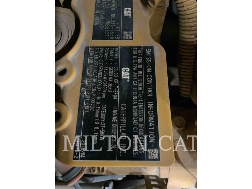 CAT 287D Krautuvai su šoniniu pasukimu