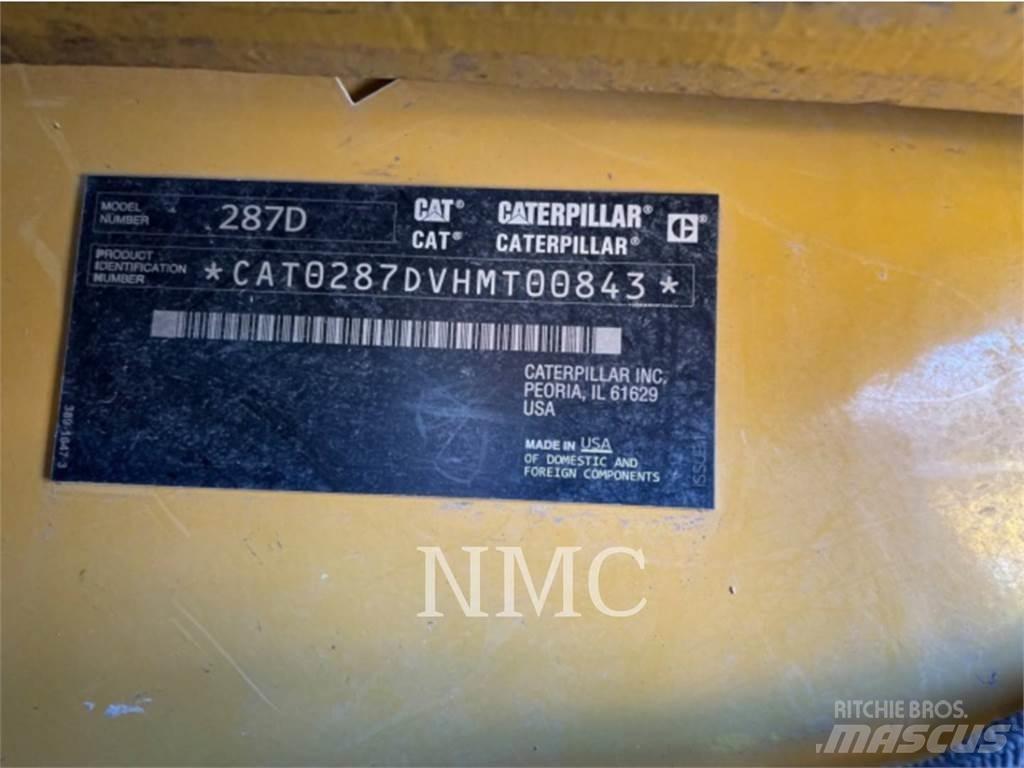 CAT 287D Krautuvai su šoniniu pasukimu