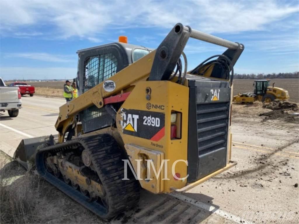 CAT 289D Krautuvai su šoniniu pasukimu