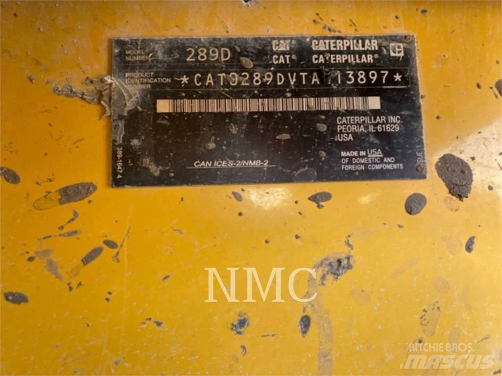 CAT 289D Krautuvai su šoniniu pasukimu