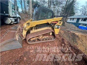 CAT 289D Krautuvai su šoniniu pasukimu