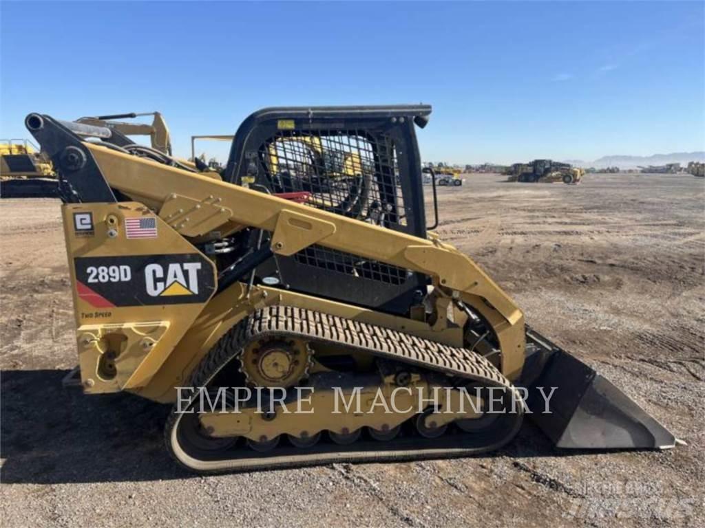 CAT 289D Krautuvai su šoniniu pasukimu