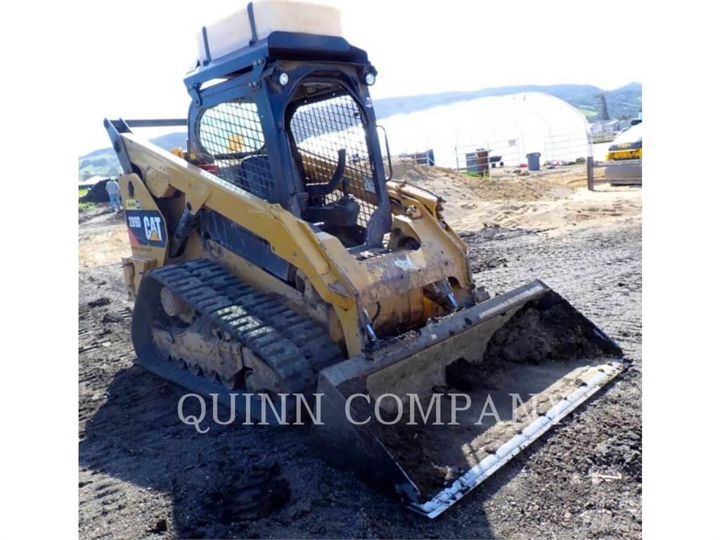 CAT 289D Krautuvai su šoniniu pasukimu