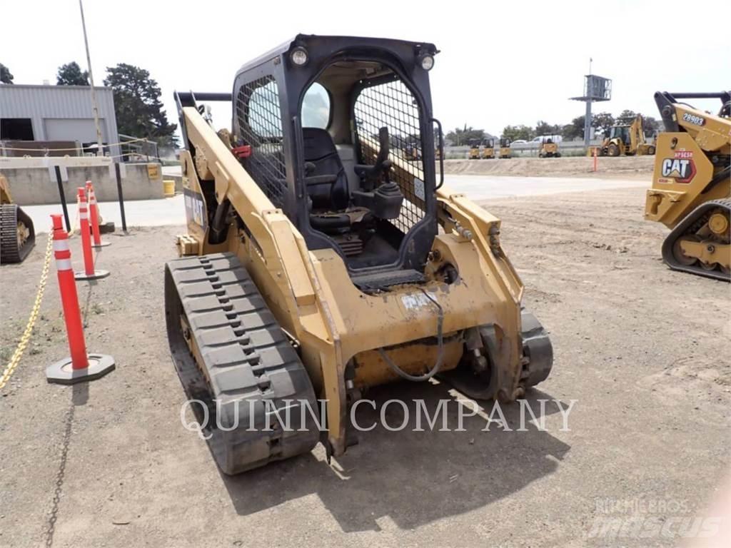 CAT 289D Krautuvai su šoniniu pasukimu