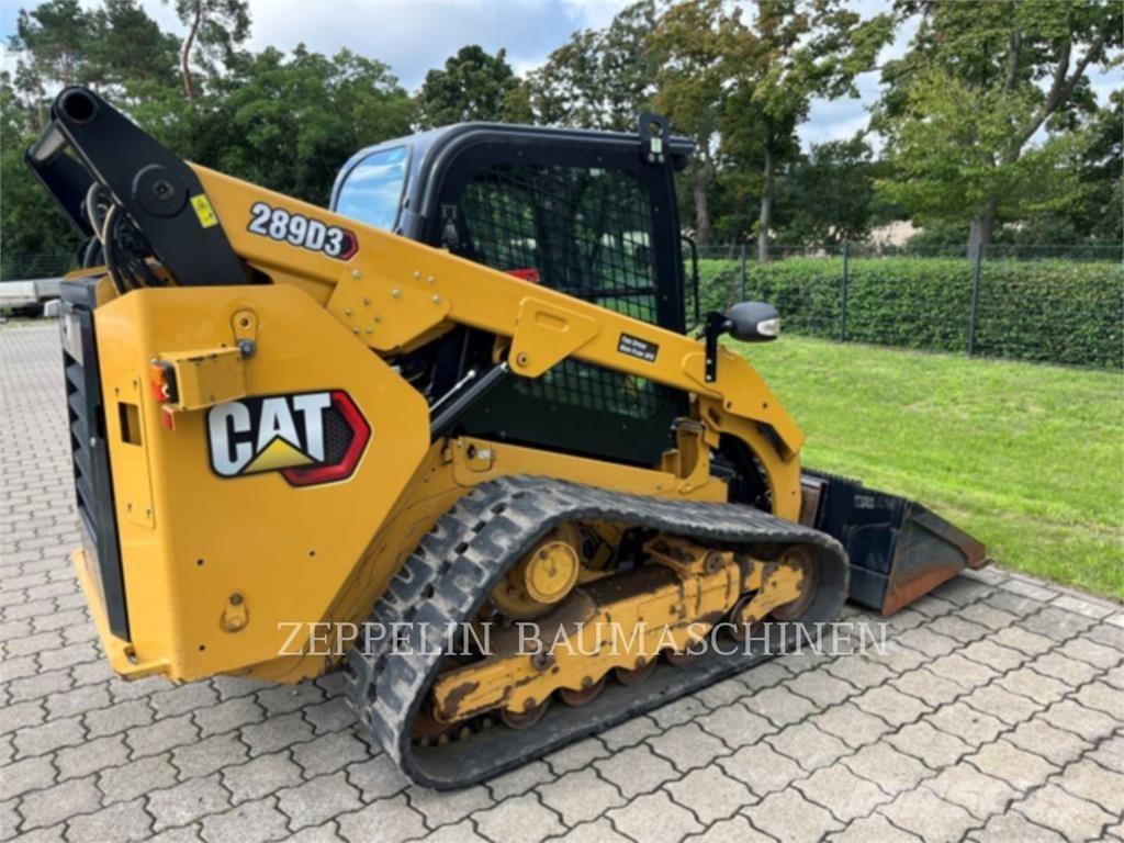 CAT 289D Krautuvai su šoniniu pasukimu