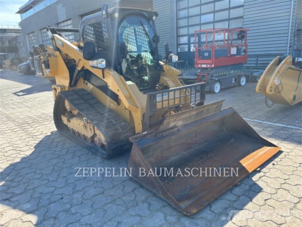 CAT 289D Krautuvai su šoniniu pasukimu