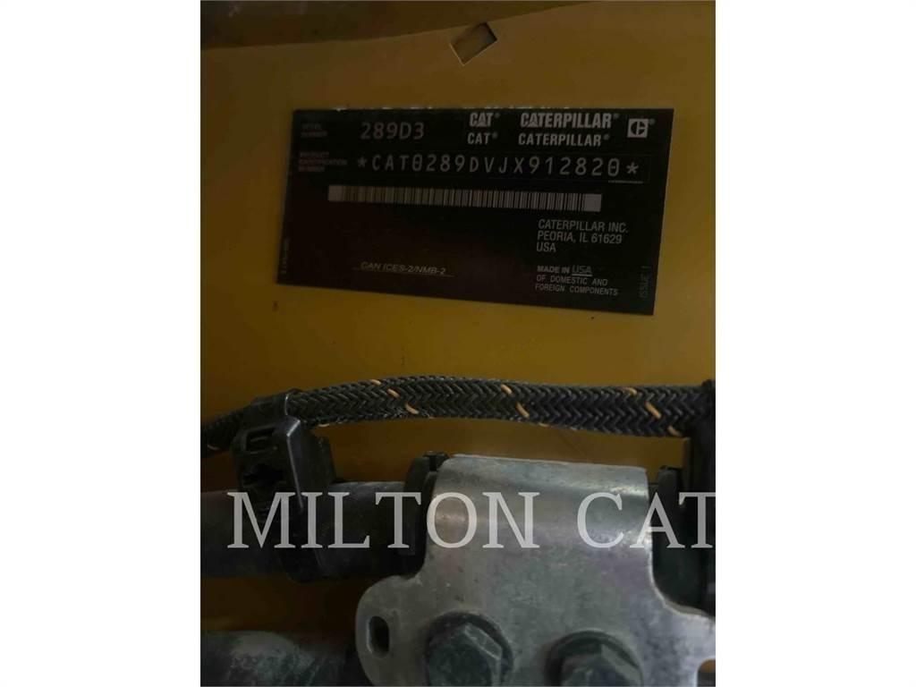 CAT 289D 3 Krautuvai su šoniniu pasukimu