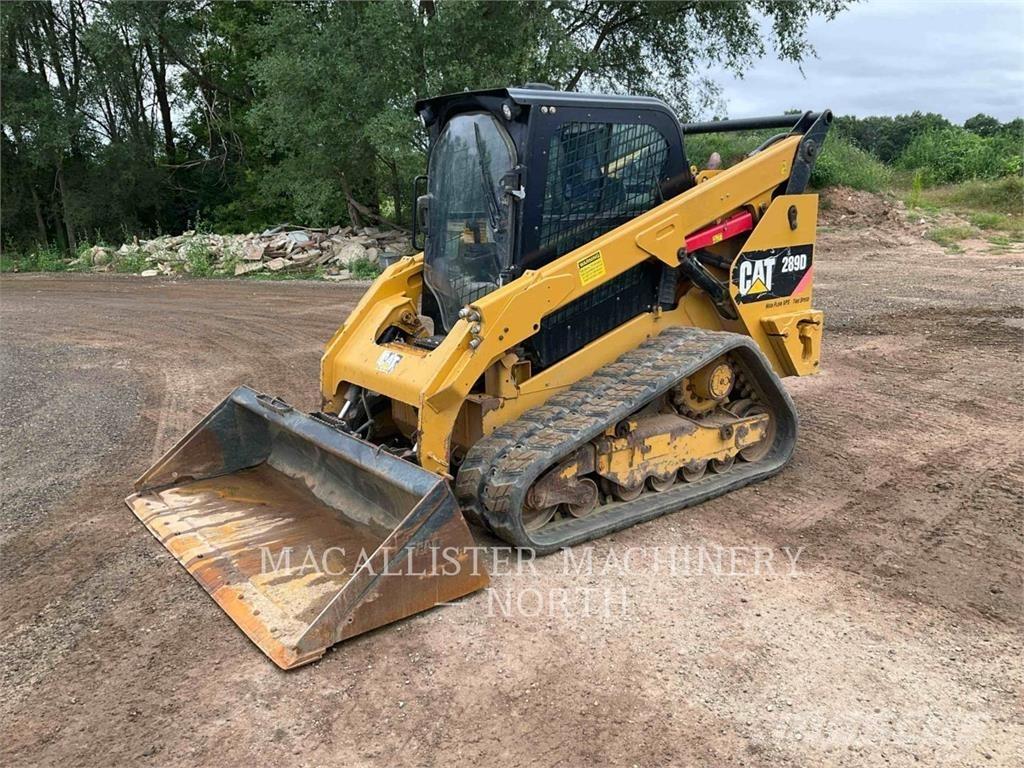 CAT 289D A2HQ Krautuvai su šoniniu pasukimu