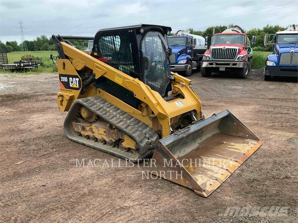 CAT 289D A2HQ Krautuvai su šoniniu pasukimu