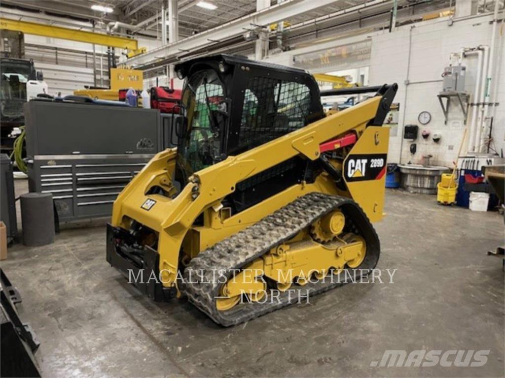 CAT 289D A2Q Krautuvai su šoniniu pasukimu