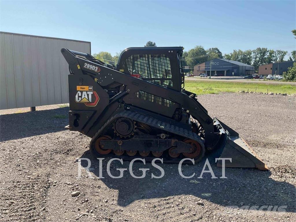 CAT 289D AH Krautuvai su šoniniu pasukimu