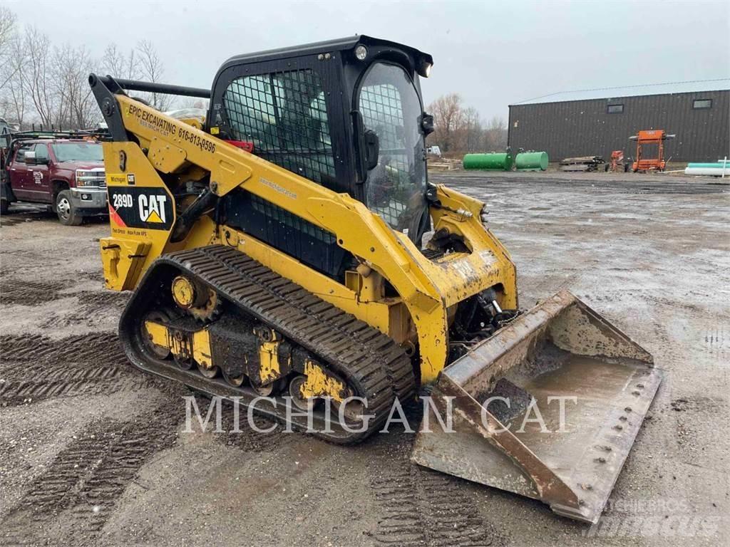 CAT 289D AHQ Krautuvai su šoniniu pasukimu
