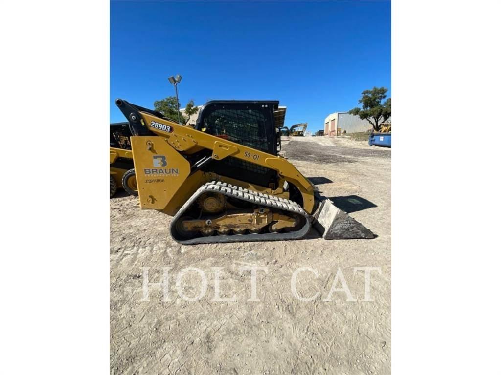CAT 289D CAB Krautuvai su šoniniu pasukimu