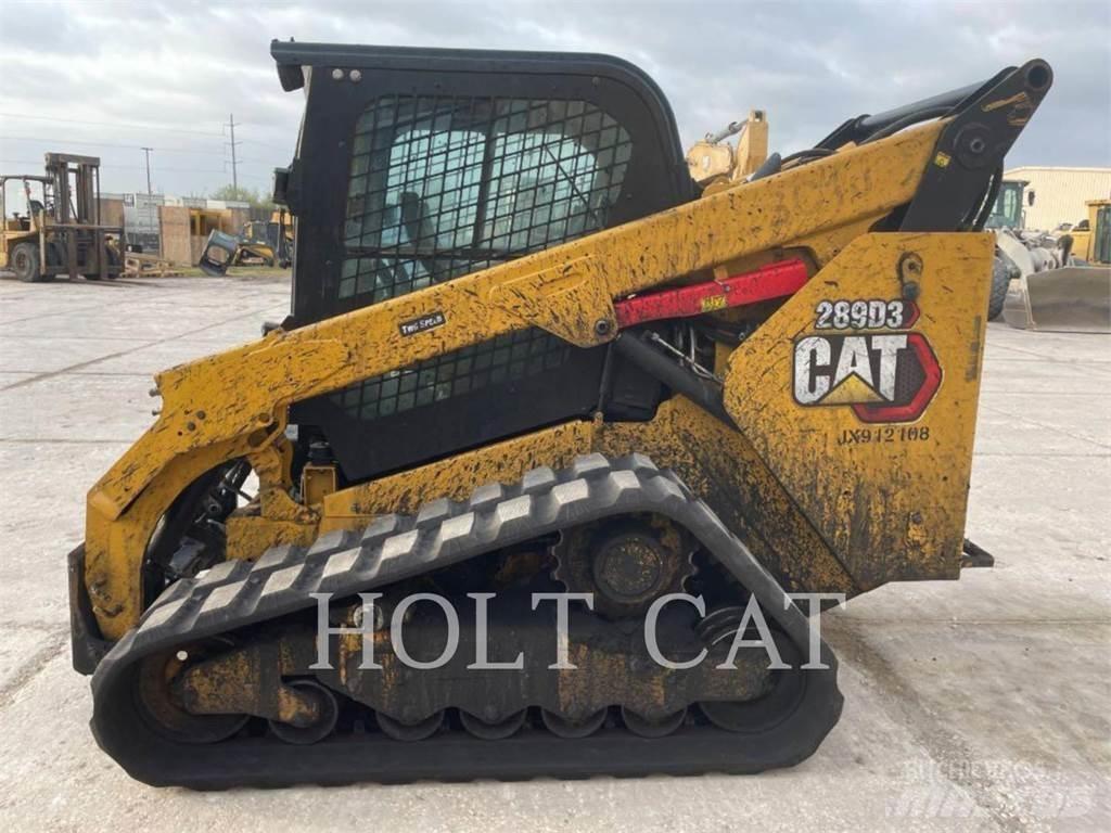 CAT 289D CAB Krautuvai su šoniniu pasukimu