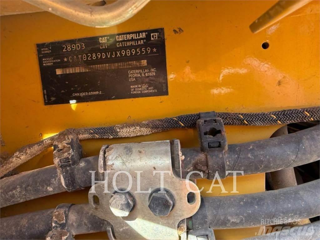 CAT 289D CAB Krautuvai su šoniniu pasukimu